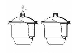 Desikatör Vakumlu – Vakumsuz