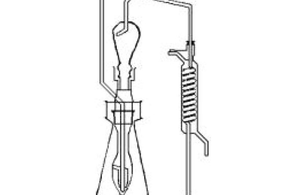Uçar Asit Tayin Cam Düzeneği